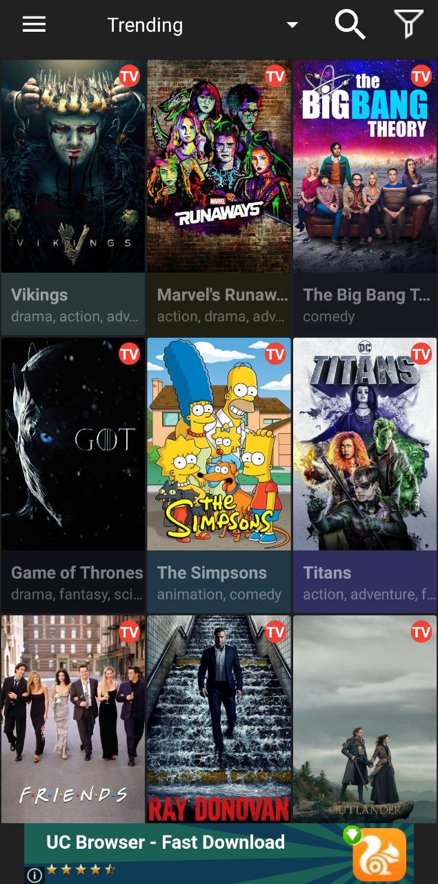 cinema app android