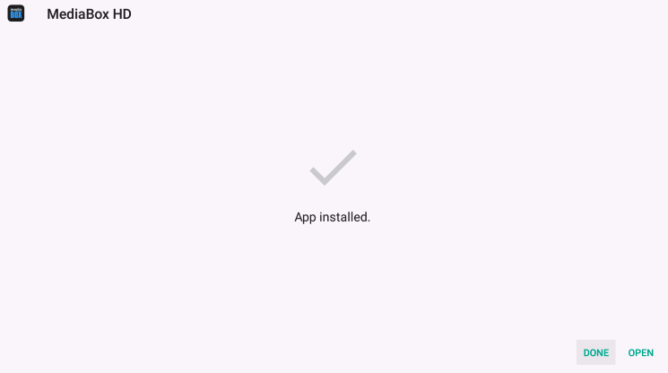 MediaBox HD APK Installed on Fire TV Stick Devices