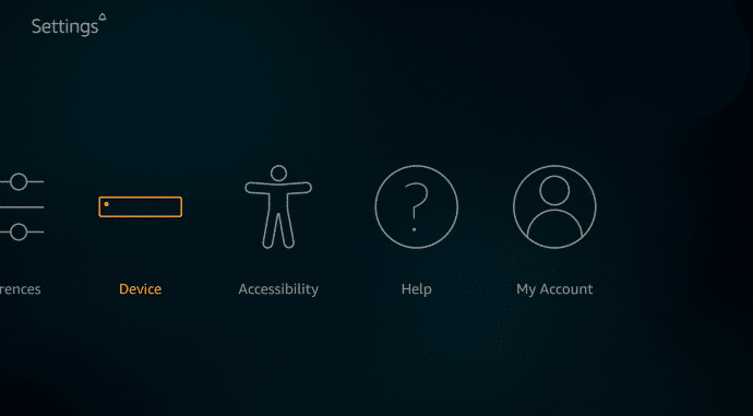 Device Settings - FireStick