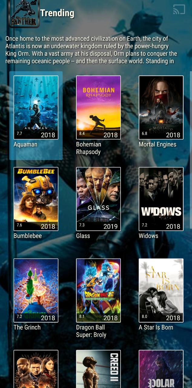 DOWNLOAD BLACK PANTHER TV APK