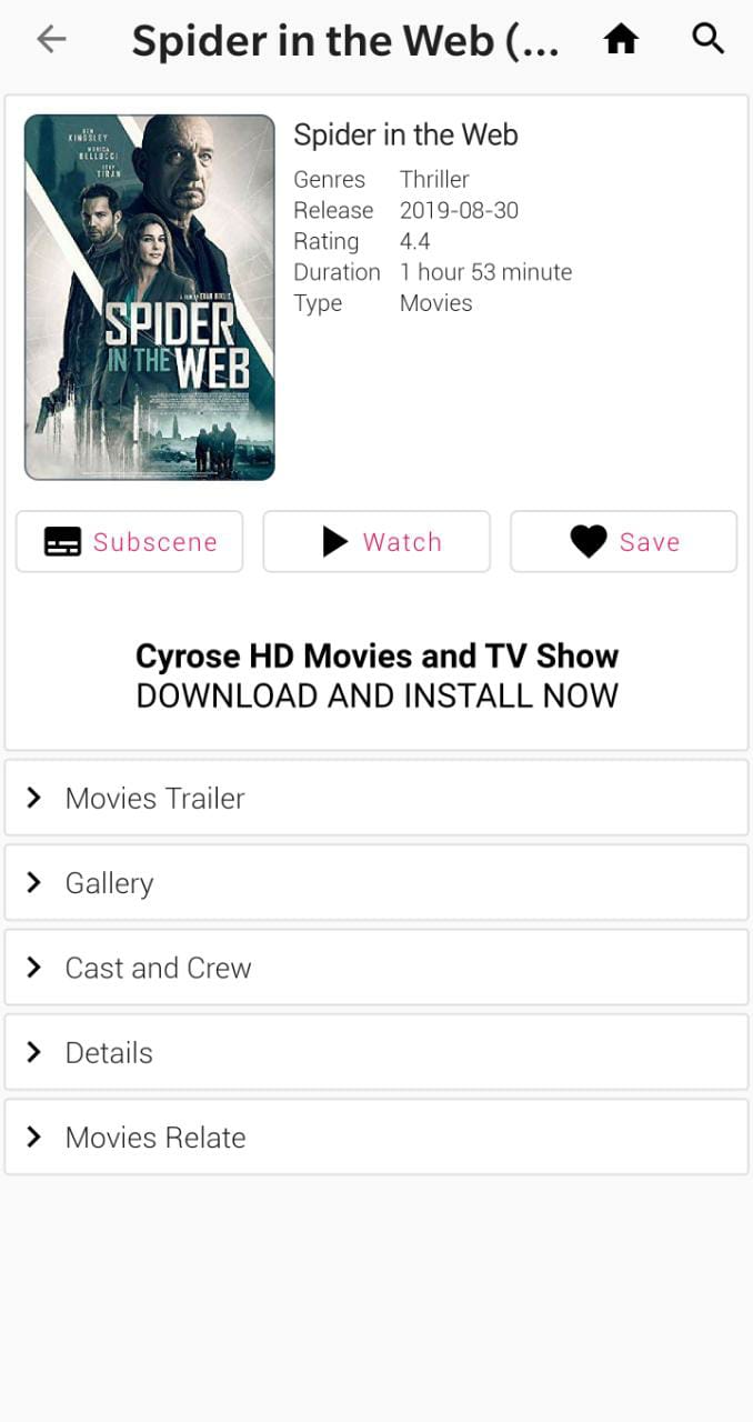 UPDATED CYROSE TV APK