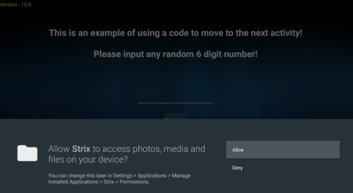 Strix App Access Media Files, Photos and Videos