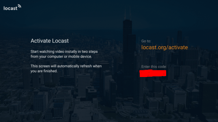 Launch Locast App - Installed Local TV Channels App FireStick